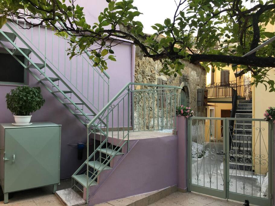 Вилла Siora Nina Charming Stone House Near Agios Gordios Sinarades Экстерьер фото